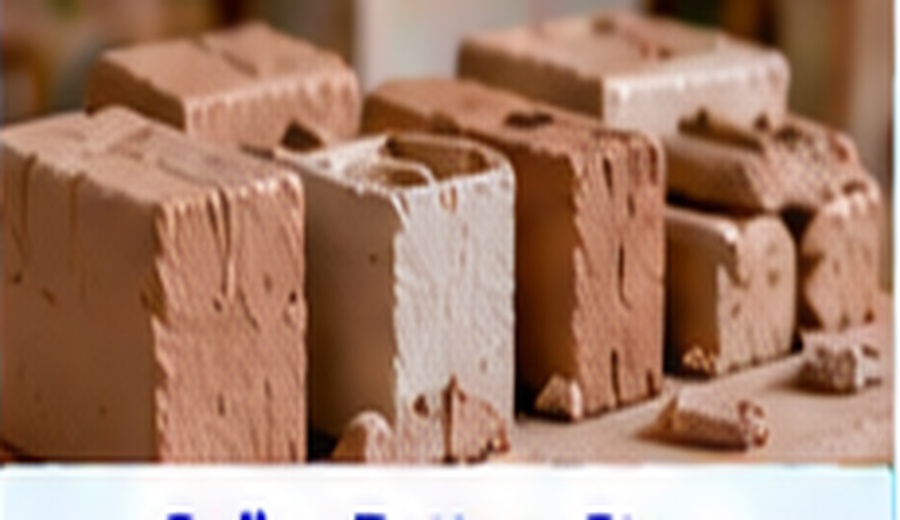 Pottery clay blocks