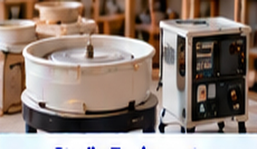 Pottery wheel and kiln equipment